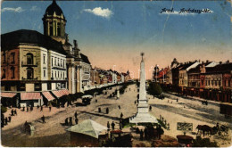 * T3 1916 Arad, Andrássy Tér, Piac / Square, Market (Rb) - Zonder Classificatie