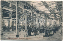 ** T2/T3 Arad, Magyar Automobil Gyár Rt. Belseje. Kerpel Izsó Kiadása / Automobile Factory Interior (fl) - Sin Clasificación