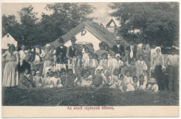 ** T1/T2 Arad, Cigányok Tábora. Weisz Hugó Felvétele, Az Aradi Munkástelep Kiadása / Gypsy Camp - Non Classificati