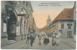 ** T1 Brassó, Kronstadt, Brasov; Hirscher Utca, Vigadó. W.L. Bp. 6847. / Street View, Concert Hall - Non Classificati