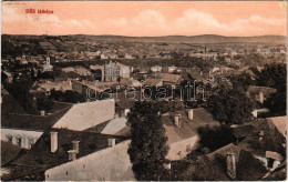 T2/T3 1917 Dés, Dej; Látkép Zsinagógával / Synagogue - Non Classificati