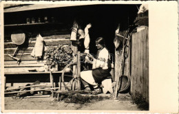 * T2 Gyimes, Ghimes; Csángó Leány, Erdélyi Folklór. Foto Orig. Ing. Z. I. Aladics, M.-Ciuc / Ciangei Din Ghimes / Transy - Sin Clasificación