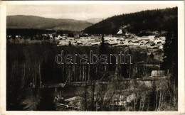 T2 1943 Kommandó, Komandó, Comando, Comandau; Látkép, Fűrésztelep. Lichtenstein Henrik Kiadása / General View, Sawmill - Ohne Zuordnung