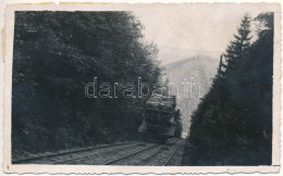 * T2/T3 1940 Kovászna, Covasna; Sikló, Iparvasút / Funicular, Wood Industry, Industrial Railway. Photo (fl) - Non Classificati
