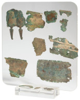 Fragment D'une Ceinture En Bronze Italique De Culture Samnite - Archéologie