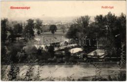 T2/T3 1910 Máramarossziget, Sighetu Marmatiei; Petőfi Liget, Teniszpálya. Berger Miksa Kiadása / Park, Tennis Court - Sin Clasificación