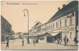 ** T2/T3 Marosvásárhely, Targu Mures; Kossuth Lajos Utca, Weisz Elek üzlete / Street View, Shop (EK) - Non Classés