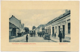 ** T2/T3 Dunaszerdahely, Dunajská Streda; Széchenyi Utca, Erényi György üzlete, Zsinagóga. W.L. Bp. 1911-13. Petényi Már - Sin Clasificación