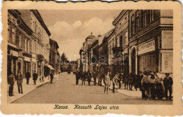 * T3 Kassa, Kosice; Kossuth Lajos Utca, Heilman Henrik üzlete / Street View, Shops (Rb) - Non Classificati