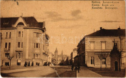 T4 1927 Kassa, Kosice; Srobárová Ulica / Srobár Utca, Gyógyszertár / Street View, Pharmacy (r) - Non Classés