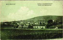 ** T2/T3 Királyhelmec, Helmec, Kralovsky Chlumec; Látkép A Kisvasúti Vasútállomással, Vonat. Klein József Kiadása / Rail - Non Classificati