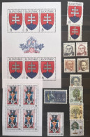 Slovakia 1993 - 1994 Unused MNH  Stamps Sheets Blocks Very Nice - Nuevos