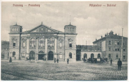 T2/T3 1910 Pozsony, Pressburg, Bratislava; Pályaudvar / Bahnhof / Railway Station - Non Classés