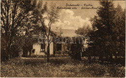 T2/T3 1911 Stubnyafürdő, Túróchévíz, Stubnianske Teplice, Turcianske Teplice; Zahradnická Villa / Gärtner Haus / Kertész - Non Classificati