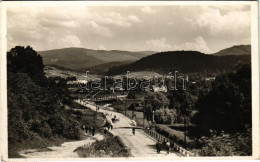 T2/T3 1942 Szolyva, Svalava, Svaljava, Szvaljava, Svaliava; Látkép A Híddal / General View With Bridge - Non Classés
