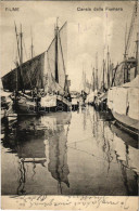 T2/T3 1910 Fiume, Rijeka; Canale Della Fiumara / Canal (EK) - Unclassified