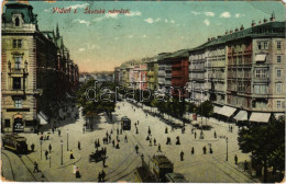 T3 1911 Wien, Vienna, Bécs, Víden I. Skotské Námestí / Schottenplatz / Square Trams (fa) - Zonder Classificatie