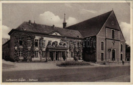 T2/T3 1940 Eupen, Rathaus / Town Hall + So. Stpl (EK) - Zonder Classificatie