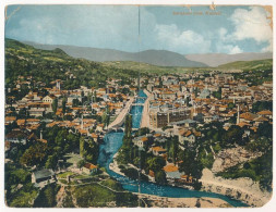 ** T4 Sarajevo Vom Kastell - 2-tiled Folding Panoramacard (tear) - Non Classificati