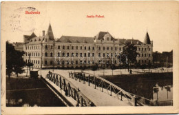 T2/T3 1917 Ceské Budejovice, Budweis; Justiz Palast / Palace Of Justice (EK) - Zonder Classificatie