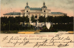 T2 1903 Znojmo, Znaim; Deutsches Bürger-Vereinshaus / German Civic Clubhouse - Zonder Classificatie