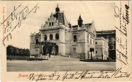 T2 1903 Znojmo, Znaim; Stadt Theater / Theatre - Unclassified