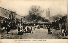** T3 Edessa, Vodena (until 1923); Macédoine 1916-1918, Place Du Marché / Market (fa) - Unclassified