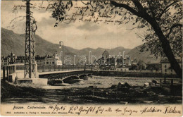 * T2/T3 1905 Bolzano, Bozen (Südtirol); Talferbrücke / Ponte Talvera / Bridge (EK) - Non Classificati