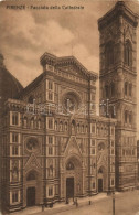 ** T2/T3 Firenze, Florence; Facciata Della Cattedrale / Facade Of The Cathedral (EK) - Ohne Zuordnung