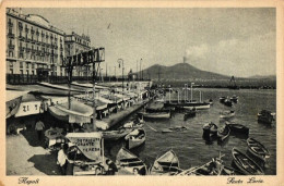 ** T2 Naples, Napoli; Santa Lucia, Port, Boats - Sin Clasificación