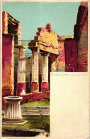 ** T2/T3 Pompei, Interno Di Una Casa / Interior Of A House, Litho S: Craffonara (EK) - Non Classificati