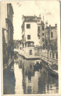 T2/T3 1914 Venice, Venezia; Riva Degli Schiavoni, Photo (EK) - Non Classés