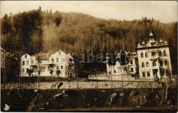 * T2/T3 1917 Slanic-Moldova, Baile Slanic, Szlanikfürdő (Bacau); Nyaralók Az Első Világháborúban / WWI K.u.k. Military,  - Ohne Zuordnung