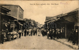 T2/T3 1913 Adapazari, Ada-Bazar; Vue De Kara-aghadj-dibi / Street With Shops (EK) - Non Classificati