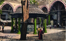 ** T2/T3 Constantinople, Istanbul; Mosque Bayazed Courtyard, And Fountain (EK) - Zonder Classificatie