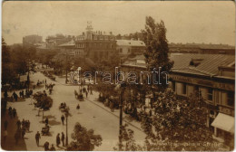 T3 1918 Odesa, Odessa; Ecke Deribas Und Jekaterininskaja Strasse / De Ribas (Derybasivska) Street, Square, Shops (EK) - Non Classificati