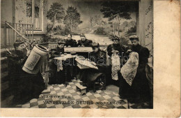 * T3 View Of The Vandevelde-Geurs Workshop, Belgian Royal Lace Manufactory Advertisements On The Backside (EK) - Zonder Classificatie