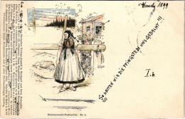 T2/T3 1899 (Vorläufer) Schwarzwald-Postkarten Nr. 1. (EK) - Unclassified