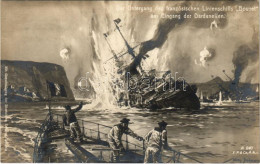* T2 Der Untergand Des Französischen Linienschiffe "Bouvet" Am Eingang Der Dardanellen / WWI Austro-Hungarian Navy, K.u. - Unclassified