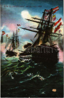** T2/T3 SMS KAISER MAX Osztrák-magyar Haditengerészet Páncélos Fregattja / SMS Kaiser Max Am 20. Juli 1866. K.u.K. Krie - Non Classificati