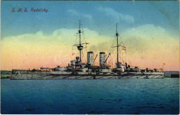 ** T2/T3 SMS Radetzky Az Osztrák-Magyar Haditengerészet Radetzky-osztályú Csatahajója / K.u.K. Kriegsmarine / WWI Austro - Unclassified