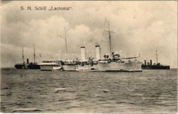 ** T2/T3 K.u.K. Kriegsmarine, SMS Lacroma (ex Tiger). M. Fischer Pola (EK) - Zonder Classificatie