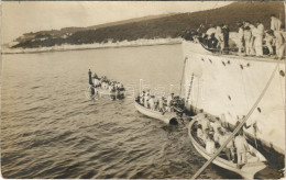 * T2/T3 K.u.K. Kriegsmarine, SMS Lacroma (ex Tiger). Photo (fa) - Non Classés