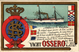 T2/T3 1899 (Vorläufer) Yacht Ossero K.u.K. Y. G. - K.u.K. Kriegsmarine Dampfyacht (Stationsschiff) / / SMS Dalmat Osztrá - Non Classés