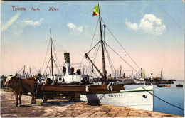 ** T1 Trieste, Porto, S.M.D. Primero (later K.u.k. Kriegsmarine). MIlan Mandich No. 802. - Non Classés