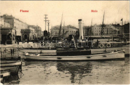 ** T2/T3 Fiume, Rijeka; Molo, S.M. Dampfer KLOTILD (later K.u.k. Kriegsmarine) (EK) - Non Classificati