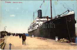 * T2/T3 Trieste, Molo S. Carlo, S.M. Dampfer BRÜNN (Bruenn) (later K.u.k. Kriegsmarine) (EK) - Sin Clasificación