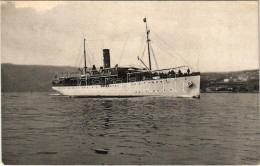 ** T2/T3 Ungarisch- Kroatische See-Dampfschiffahrts A.G. Fiume. S.M. Dampfer SALONA (later K.u.k. Kriegsmarine) - Ohne Zuordnung