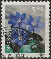 NORWAY 1997 Flowers - 5k.50 - Hepatica FU - Gebraucht