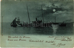 T2/T3 1899 (Vorläufer) Fiume, Rijeka; S.M. Yacht LASZLÓ Finanzschiffe (later K.u.k. Kriegsmarine) / Vámhajó Este / Custo - Non Classificati